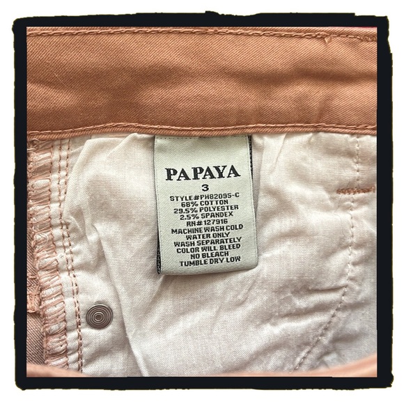 ๐Super Cute Midrise Papaya Denim Jeans โ Perfect Fit, Playful Style!๐ฅJunior - Picture 11 of 13